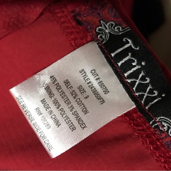 VINTAGE TRIXXI STRAPLESS MINI DRESS - Picture 5 of 5